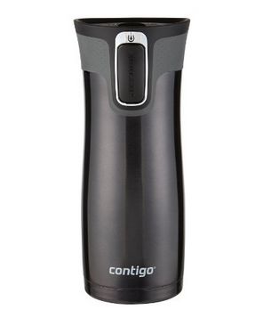  Contigo 康迪克16-Ounce 双层不锈钢保温杯 19.99元（2色），原价 27.5元