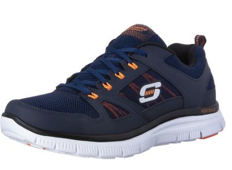  Skechers 斯凯奇Flex男士记忆泡沫运动鞋 29.23元起特卖，原价 341.42元