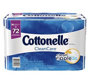  Cottonelle Clean Care 36卷双层超软卫生纸 15.99元限量特卖，原价 23.99元