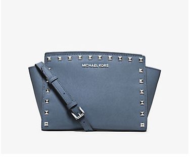  Michael Kors Studio Selma 中号铆钉耳朵包 120.6元，原价 248元，包邮