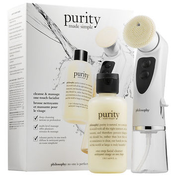  自然哲理 PHILOSOPHY Purity 深层洁面刷套装 49.5元，原价 99元，包邮