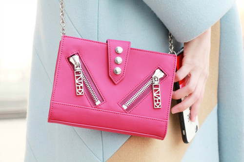  Kenzo 粉色 Kalifornia 链条美包 205元，原价 410元，包邮，内有推荐产品！