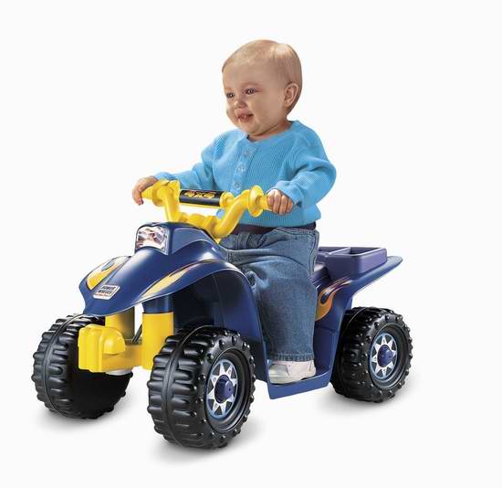  历史新低！Fisher-Price 费雪 Power Wheels 四轮电动车 66元限时特卖并包邮！