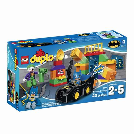  Lego 乐高 10544 得宝系列 小丑大挑战积木套装6.1折 23.97元限时特卖！