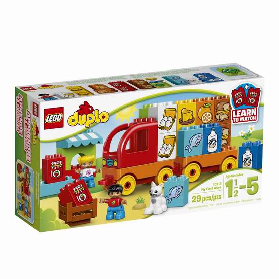  Lego 乐高 10818 得宝系列 我的第一辆卡车积木套装6.5折 16.9元限时特卖！