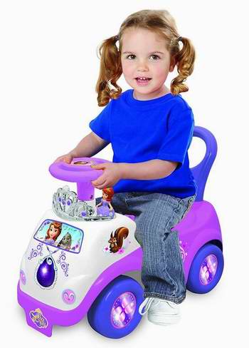  历史新低！Kiddieland Toys 迪士尼索菲亚儿童滑行车3.8折 35.09元限时特卖并包邮！