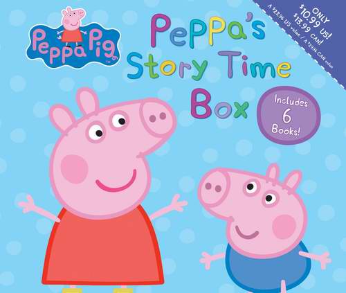  历史最低价！Peppa Pig: Story Time《粉红猪小妹 故事时间》6本合集5.7折 7.92元限时特卖！