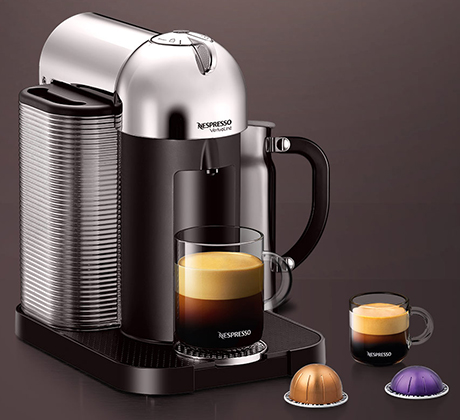  金盒头条：历史新低！Nespresso VertuoLine 全自动胶囊咖啡机6折 149.99元限时特卖并包邮！