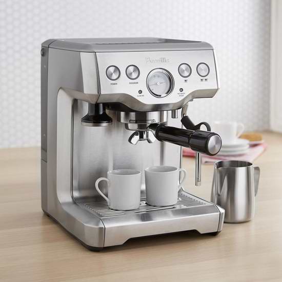  历史新低！Breville BES840XL 半自动意式浓缩咖啡机5.8折 379.99元限时特卖并包邮！