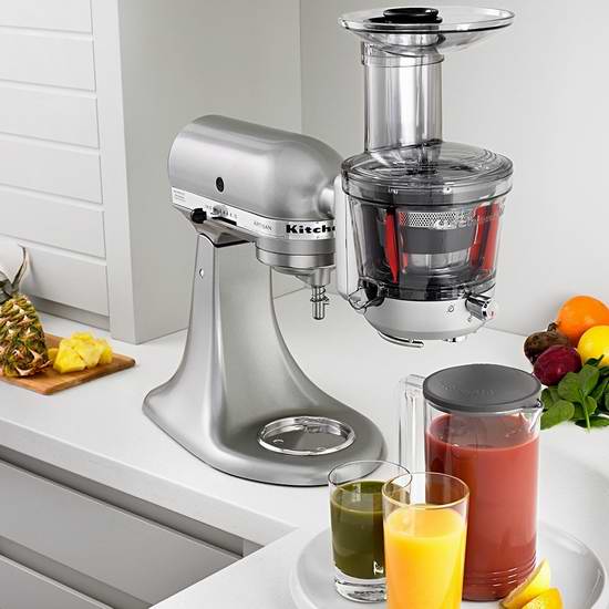  历史新低！KitchenAid KSM1JA 厨师机通用配件 原汁机/果汁机配件5.8折 145.19元限时特卖并包邮！