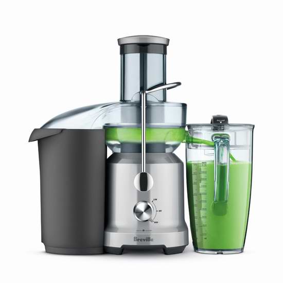  Breville 铂富 L.P. BJE430SIL 3.5夸脱 果汁冷榨机 219.99加元（原价 299.99加元）