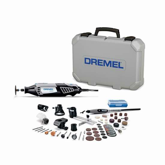  Dremel 琢美 4000-6/50 6配件+50附件 电磨机套装4.7折 115.15加元限量特卖并包邮！