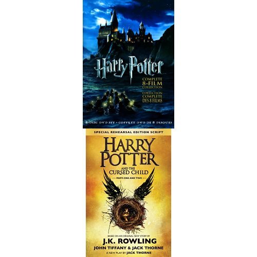  金盒头条：精选4款《Harry Potter 哈利波特》DVD/蓝光影碟全集+《哈利波特》或《神奇动物在哪里》剧本套装 45.99-59.99元限时特卖并包邮！
