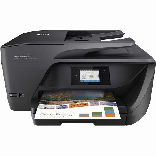  历史最低价！HP 惠普 OfficeJet 6962 多功能一体无线彩色喷墨打印机3.3折 49.99加元包邮！