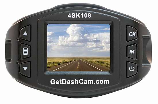  The Original Dash Cam 4SK108 1080p 全高清行车记录仪 66.28元限量特卖并包邮！