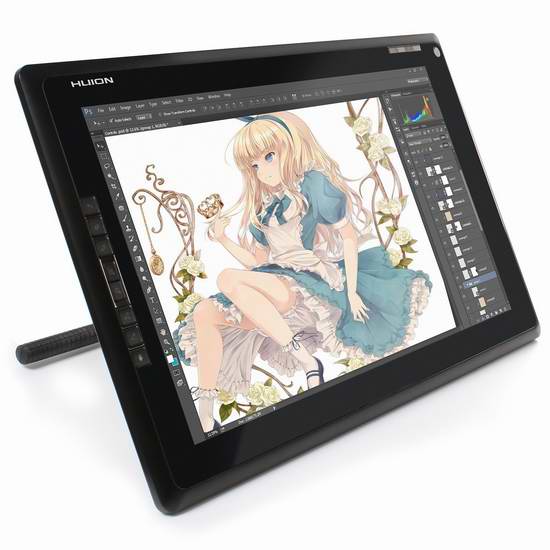  Huion 绘王 GT-185 18.4英寸绘王GT-185专业液晶数位手绘屏 334.22加元限量特卖并包邮！