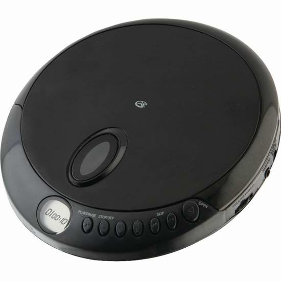  GPX PC301B 便携式随身听CD机 23.78元限量特卖！