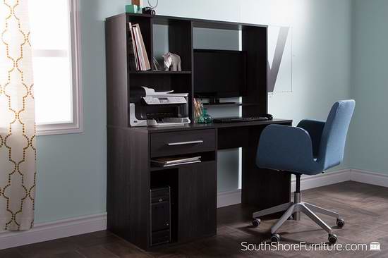  South Shore Furniture Annexe 1.45米电脑桌/书桌 178.67元限时特卖并包邮！两色可选！
