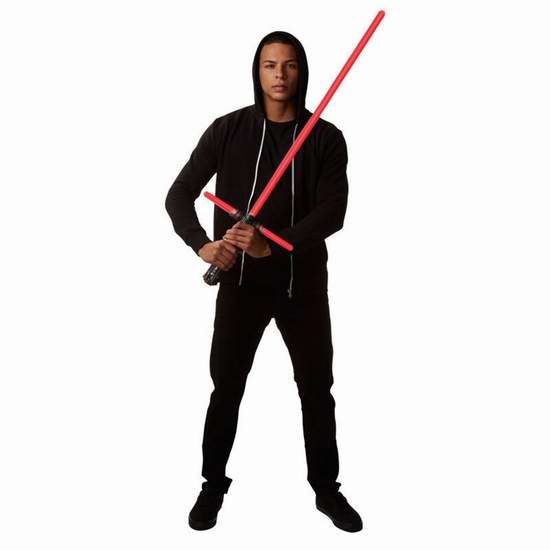  历史新低！Star Wars 星球大战珍藏版系列 1：1道具级FX 凯洛伦豪华十字光剑 Lightsaber 3.8折 99.99元限时特卖并包邮！