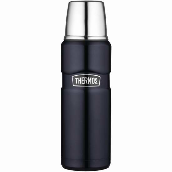  THERMOS 膳魔师 King 系列 16盎司不锈钢保温杯 19.79元限时特卖！