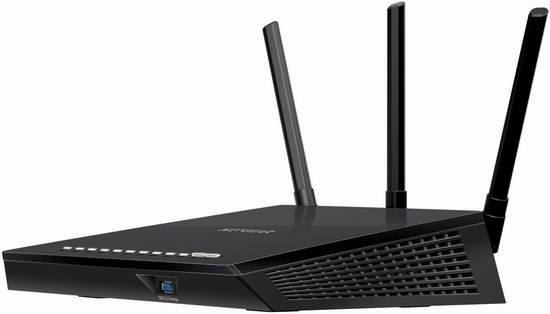  金盒头条：历史新低！NETGEAR 网件 AC1750 R6400-100CNS 智能双频千兆无线路由器4.2折 79.99加元包邮！
