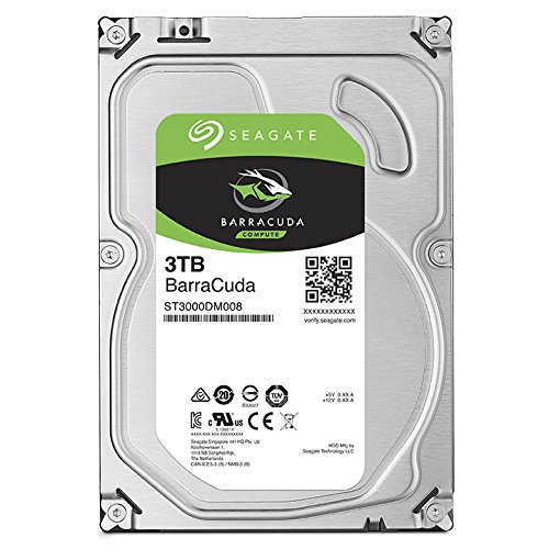  近史低价！Seagate 希捷 ST3000DM008 3TB BarraCuda SATA 3.5英寸台式机硬盘 106.98加元包邮！送《刺客信条：起源》游戏电子版！