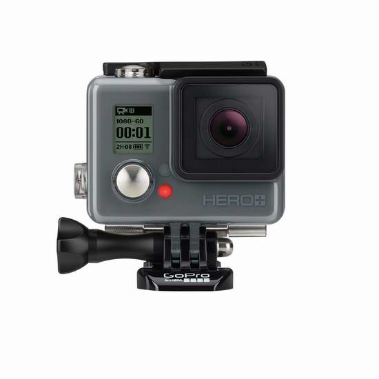  节礼周大促：历史新低！GoPro HERO+ LCD 入门级运动摄像机3.7折 149.99元限时特卖并包邮！