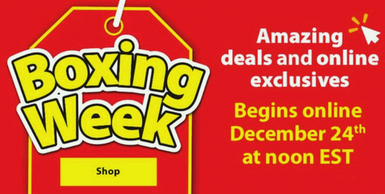  Walmart Boxing Week 节礼周特卖现在开售！内附推荐商品！