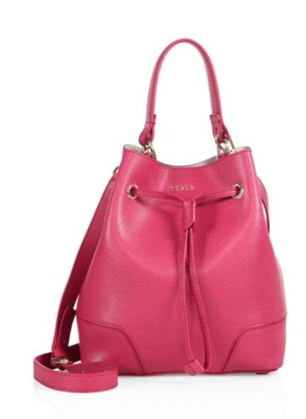  Furla 芙拉 Stacy Drawstring 小号水桶包 340加元，原价 485加元，包邮