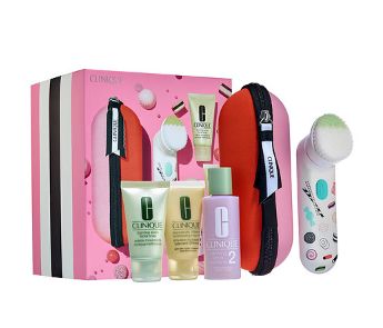  CLINIQUE Sweet Sonic清洁刷套装 86元（适合干性皮肤），原价 115元，包邮