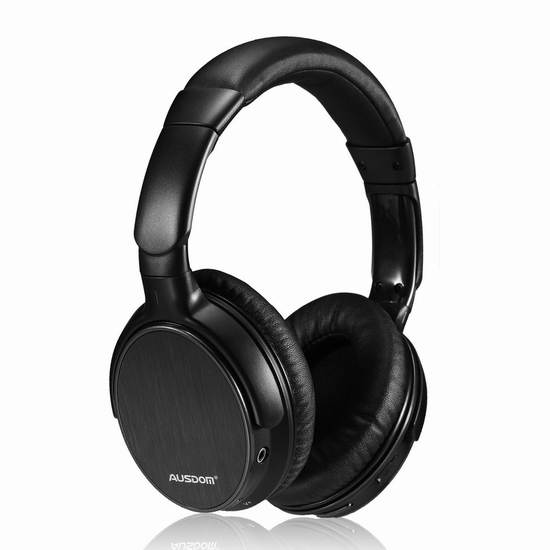  Ausdom M06 超长待机无线蓝牙3D环绕头戴式耳机 39.99加元限量特卖并包邮！