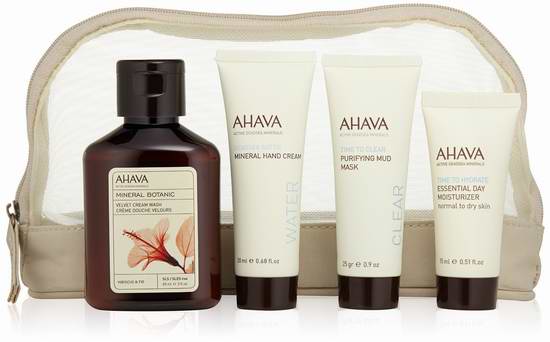  精选45款 Ahava 纯天然死海海泥护肤品特卖，满50元返款25元！