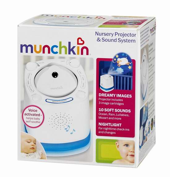  Munchkin 14900 宝宝助眠音乐投影机 28.04元限时特卖！