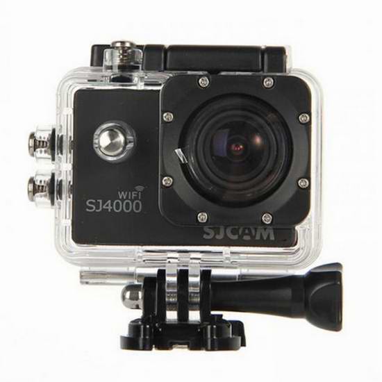  SJCAM SJ4000 WiFi 超大广角防水型多用途 运动摄影机/行车记录仪 67.95加元限量特卖并包邮！