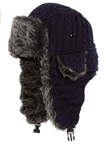  Sakkas Turner 男女同款 针织人造毛骑兵护耳帽 16.79元限量特卖！
