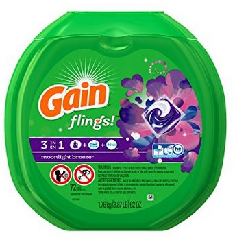  Gain Flings Moonlight Breeze 3合1强力去污除味洗衣球 14.99元，原价 18.88元