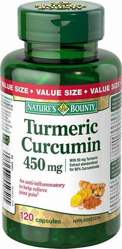  Nature's Bounty 自然之宝 Turmeric Curcumin 姜黄素胶囊120粒超值装 14.24加元！