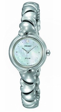  历史新低！Seiko 精工 SUP097 女士纯色太阳能腕表5.6折 112.93加元限时特卖并包邮！