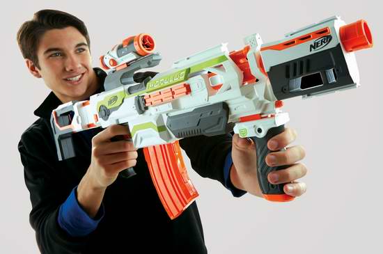  金盒头条：精选24款 NERF blasters 泡沫海绵玩具枪及配件4折起限时特卖！多款历史新低！