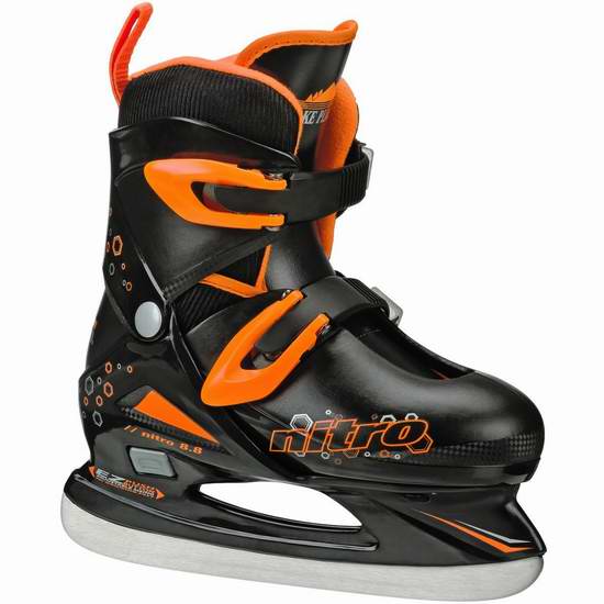  精选4款 Lake Placid Nitro 可调长度儿童滑冰鞋 36.72-41.81加元限时特卖并包邮！