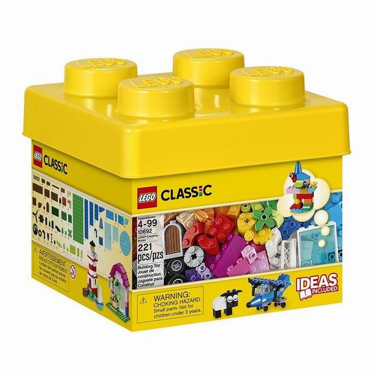  LEGO 乐高 10692 创意积木盒（221pcs） 15.97加元限时特卖并包邮！