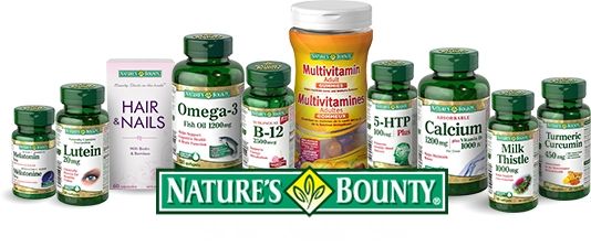  精选 Nature's Bounty 自然之宝 纯天然保健品5折起！