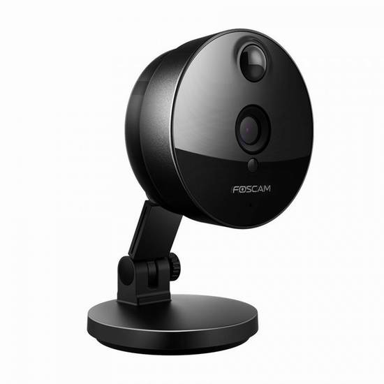  黑五专享！历史新低！Foscam C1 720P 无线高清广角监控摄像头4.3折 39.99加元包邮！