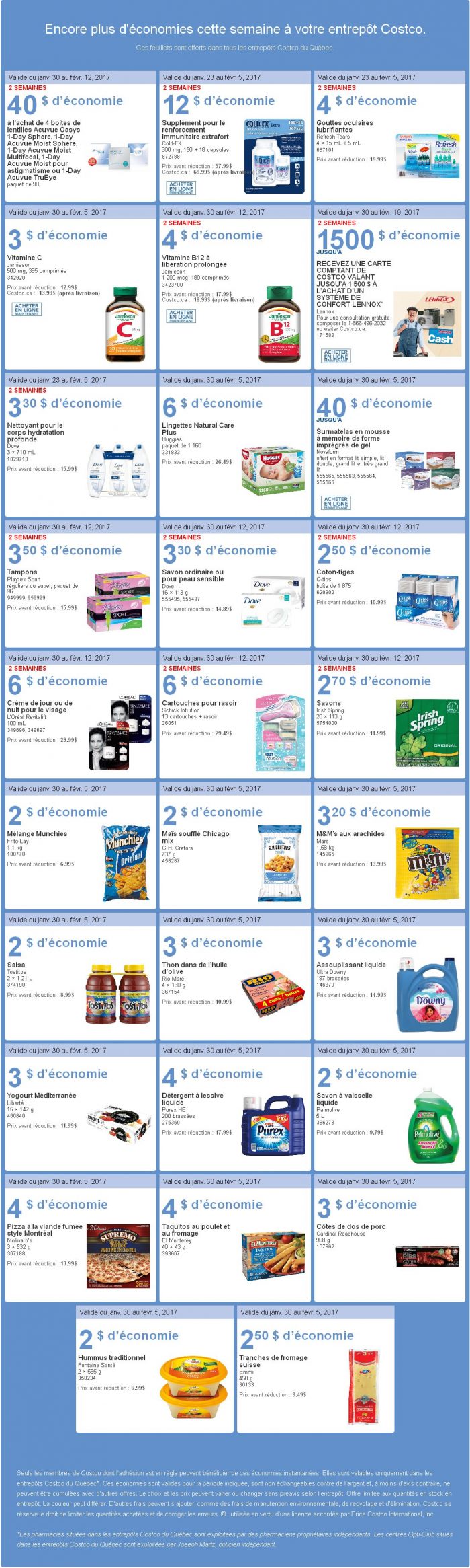 全网独家！Costco店内海报、清仓、特卖品全面汇总，折扣有效期至2月5日！