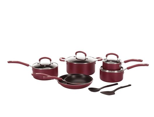  T-Fal Colour豪华不粘底锅 12件套 99.99加元，原价 299.99加元，包邮