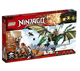  LEGO 乐高 Ninjago 70593幻影忍者系列 忍者绿神龙33.58加元并包邮！会员专享！