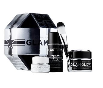  GLAMGLOW 黑罐抗衰老发光面膜套装 76加元，价值 143加元，包邮