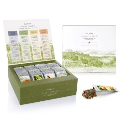 Tea Forte 红茶+绿茶+白茶+草药茶套装 23.8加元限量特卖（28包），原价 35.65加元