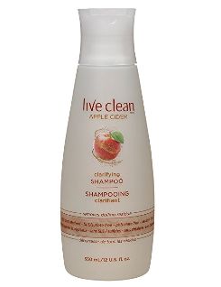  天然有机！Live Clean苹果醋洗发水 5.84加元，原价 6.99加元