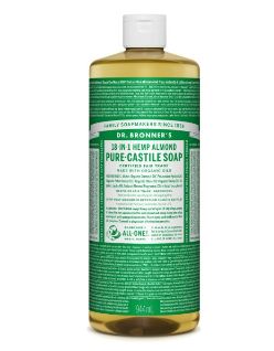  全天然有机液体皂！Dr. Bronner's 有机杏仁油肥皂液 17.59加元，原价 30加元